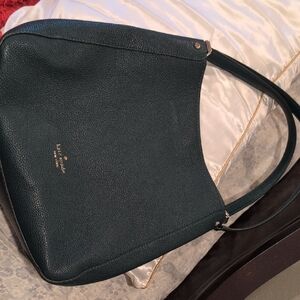 Kate Spade Green Leather Shoulder Bag